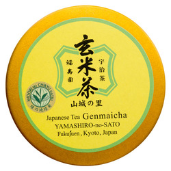 12812 fukujuen yamashiro no sato loose leaf genmaicha brown rice tea